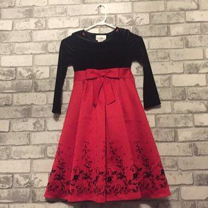 Girl's Festive Holiday Dress Size 7